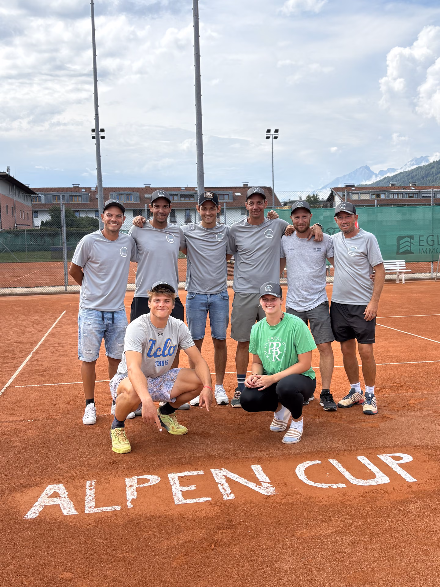 Team-Foto beim Alpencup